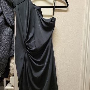 One shoulder dress